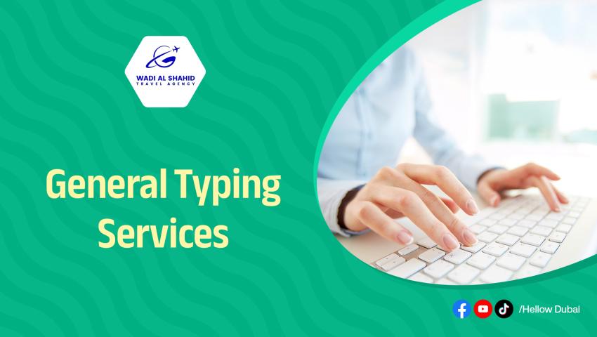 General Typing Services